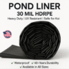 140X181 Pond Liner HDRPE 30/40 Year, Best Seller 2025, Free Shipping!! - Image 2