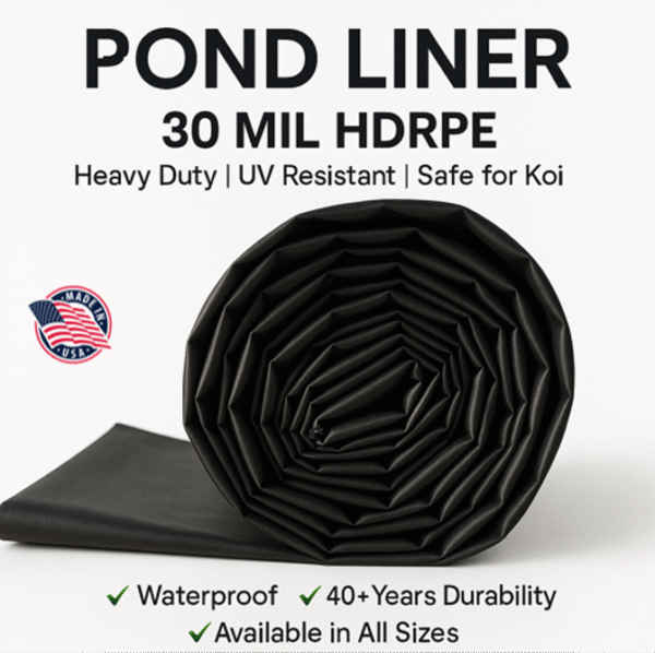 140X181 Pond Liner HDRPE 30/40 Year, Best Seller 2025, Free Shipping!! - Image 2